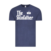 Vintage Denim The Skin Father Funny Dermatology Dermatologist Gift Vintage Tee - longCreatives