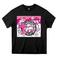 Black doing my best and letting god Heavy Core Tee - MaliasSmallBusiness