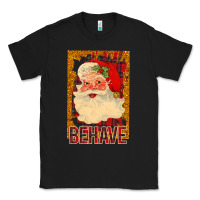 Black Santa Behave Classic Tee - Bettercallsaul
