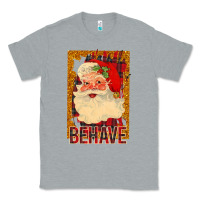 Heather Grey Santa Behave Classic Tee - Bettercallsaul