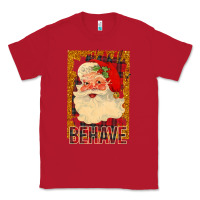 Red Santa Behave Classic Tee - Bettercallsaul