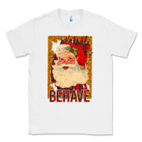 White Santa Behave Classic Tee - Bettercallsaul