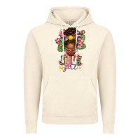 Vintage Artic July Girl Afro Woman Summer Vintage Hoodie - texasbilliewilder