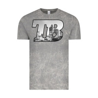 Cloud Rock TB Tampa Bay City Skyline of Tampa Bay, Florida Vintage Tee - longCreatives