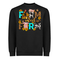 Black farm sweet farm western  olivia Heavyweight Sweatshirt - OliviaCreatesArt