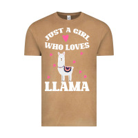 Vintage Camel Llama Just A Girl Who Loves Llamas Vintage Tee - Bettercallsaul