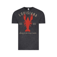 Vintage Black Louisiana Crawfish T Laissez le bon temps rouler Vintage Tee - longCreatives
