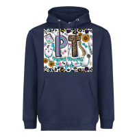 Navy pt physical therapist Heavyweight Hoodie - CowhideDigitalArt