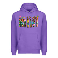 Purple Easter Mini Premium Hoodie - BundleAndBundleShop