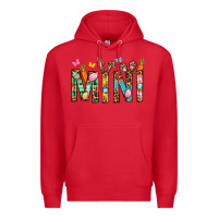 Red Easter Mini Premium Hoodie - BundleAndBundleShop