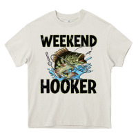 Cream weekend hooker Heavy Core Tee - JahusDesignShop
