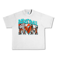 Lunar Rock Basketball Mom Urban Heavy Tee - NancyCooperArtShop