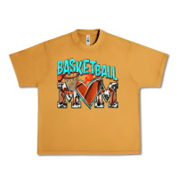 Peanut Butter Basketball Mom Urban Heavy Tee - NancyCooperArtShop