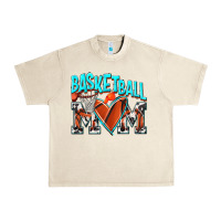 Sandshell Basketball Mom Urban Heavy Tee - NancyCooperArtShop