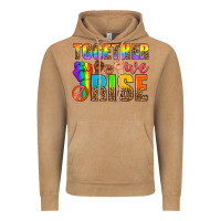 Lgbtq+ Together We Rise Vintage Hoodie | Teevron