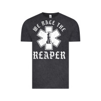 Emt, Ems And Paramedic We Race The Reaper Vintage Tee | Teevron