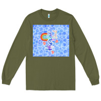 Army Green hippie soul Long Sleeve Tee - TumblerDesignByShophia