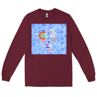 Burgundy hippie soul Long Sleeve Tee - TumblerDesignByShophia