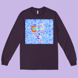 Hippie Soul Long Sleeve Tee Designed By Tumblerdesignbyshophia