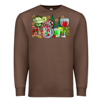 Chestnut Christmas tequila Premium Sweatshirt - CowhideDigitalArt