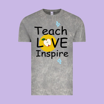 Teach Love Inspire Vintage Tee Designed By Bettercallsaul