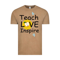 Vintage Coffee Teach Love Inspire Vintage Tee - Bettercallsaul
