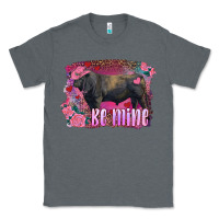 Charcoal Heather be mine black angus bull Classic Tee - RanaPortraitStore