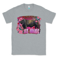 Heather Grey be mine black angus bull Classic Tee - RanaPortraitStore