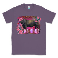 Lavender be mine black angus bull Classic Tee - RanaPortraitStore