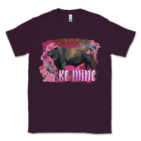 Plum be mine black angus bull Classic Tee - RanaPortraitStore