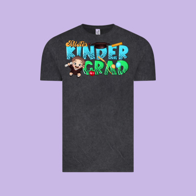 Mister Kinder Grad Vintage Tee Designed By Ranaportraitstore