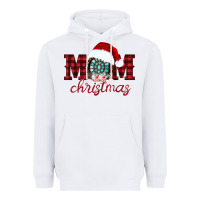 White mom Christmas Heavyweight Hoodie - CowhideDigitalArt