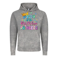 Cloud Rock daddy of the birthday princess Vintage Hoodie - NancyCooperArtShop