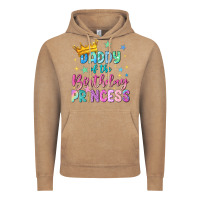 Vintage Coffee daddy of the birthday princess Vintage Hoodie - NancyCooperArtShop