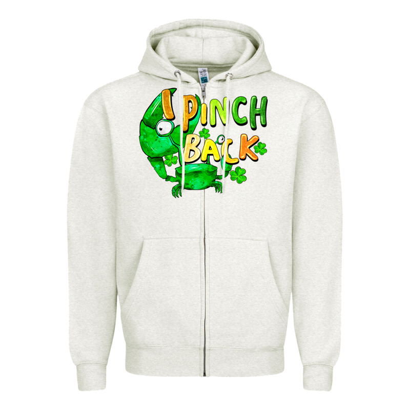 I Pinch Back With Crab Zipper Hoodie by FaDigitalArtStudio | Teevron