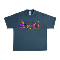 Midnight Navy little miss mardi gras Urban Heavy Tee - texasbilliewilder
