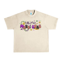 Little Miss Mardi Gras Urban Heavy Tee | Teevron