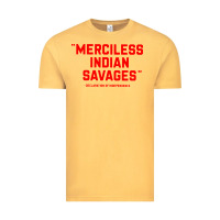 Vintage Mustard merciless indian savages Vintage Tee - longCreatives
