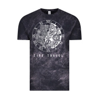 Cloud Black Time Travel Traveler Watch Vintage Clock Steampunk Gift Vintage Tee - longCreatives