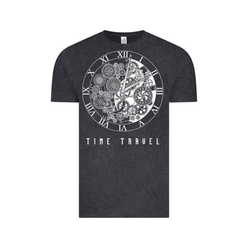 Time Travel Traveler Watch Vintage Clock Steampunk Gift Vintage Tee by longCreatives | Teevron