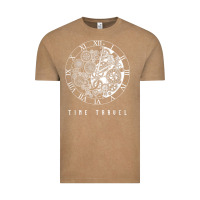 Vintage Coffee Time Travel Traveler Watch Vintage Clock Steampunk Gift Vintage Tee - longCreatives