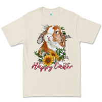 Bone happy easter with bunny and sunflowers Premium Tee - RanaPortraitStore