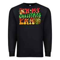 Black inmy christmas era Premium Sweatshirt - CowhideDigitalArt