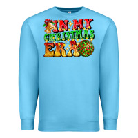 Ocean Blue inmy christmas era Premium Sweatshirt - CowhideDigitalArt
