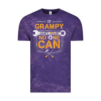 Cloud Purple Mens Grampy Funny Handyman Fix It Fathers Day Gift Vintage Tee - longCreatives