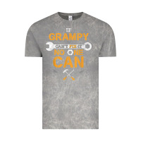 Cloud Rock Mens Grampy Funny Handyman Fix It Fathers Day Gift Vintage Tee - longCreatives