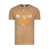 Vintage Camel Mens Grampy Funny Handyman Fix It Fathers Day Gift Vintage Tee - longCreatives