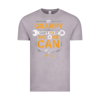 Vintage Zinc Mens Grampy Funny Handyman Fix It Fathers Day Gift Vintage Tee - longCreatives