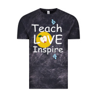 Cloud Black teach love inspire Vintage Tee - Bettercallsaul