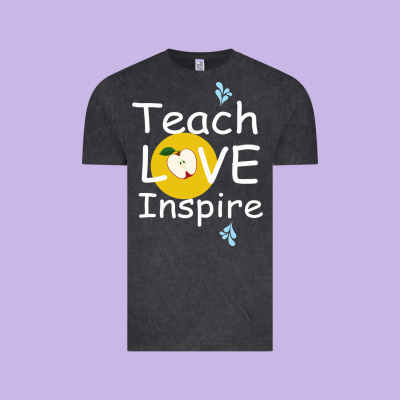 Teach Love Inspire Vintage Tee Designed By Bettercallsaul